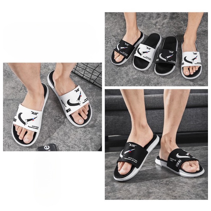 Dép đôi quai ngang nam nữ unisex Air Gãy thời trang phong cách ulzzang Hàn Quốc TH-88