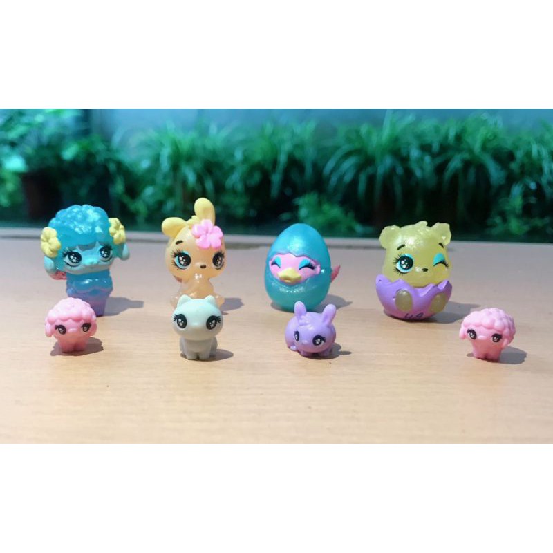 Thú hatchimals Spring Easter kèm pet(1 set 5 thú+ 3pet)