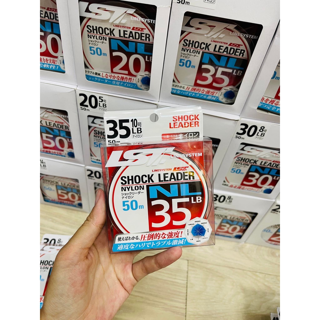 SHOCK LEADER NYLON 50m CỦA LINESYSTEM