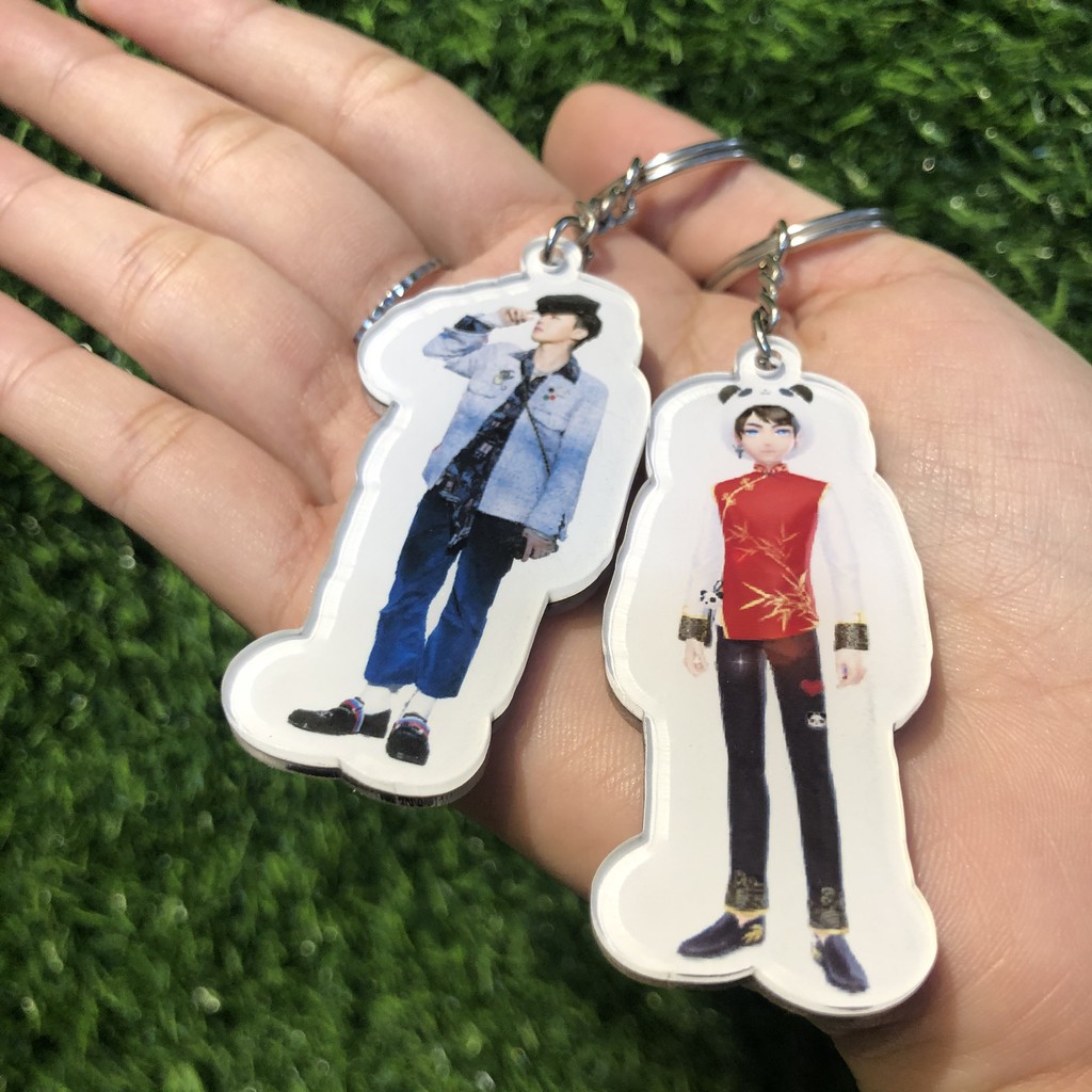 Móc khóa cắt theo yêu cầu