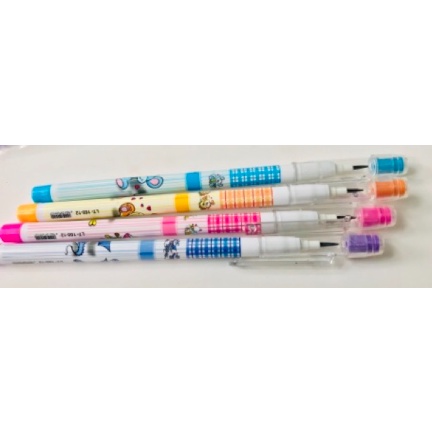 Set 4 bút chì đốt giá cực rẻ - 1 túi gồm có nhiều hình cute ngộ nghĩnh