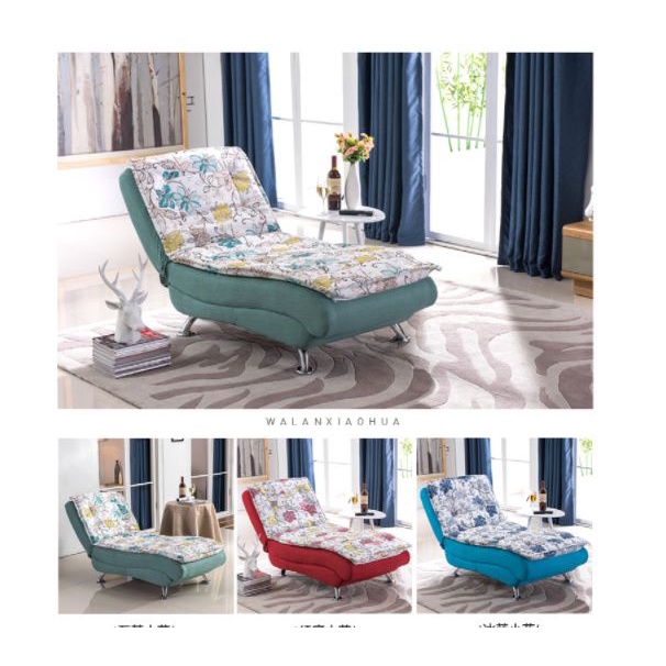 Ghế Sofa thư giãn kiêm giường Sofa da nằm đọc sách, ngủ trưa - KT: 178 x 70 x 45cm