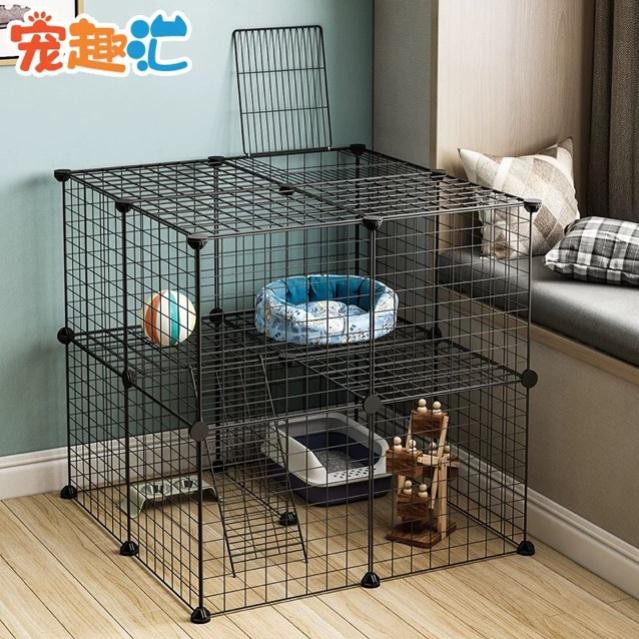 [SỈ SLL] Lưới chuồng quây chó mèo ( đã tặng kèm chốt) BÁN LẺ THEO TẤM lắp ghép giá rẻ