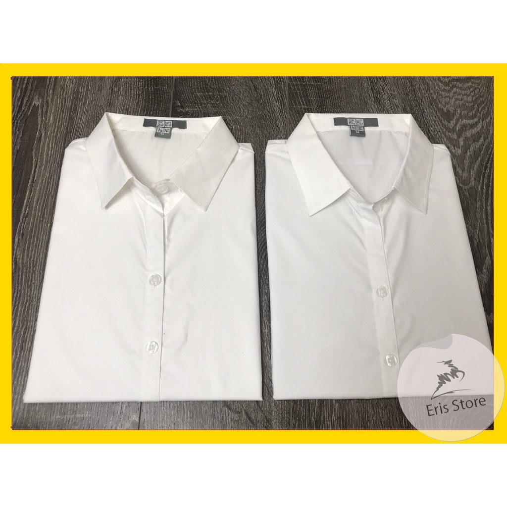 SƠ MI CAO CẤP- Áo sơ mi nữ trắng dài tay ERIS chất đẹp (ảnh thật) ER0033 | BigBuy360 - bigbuy360.vn