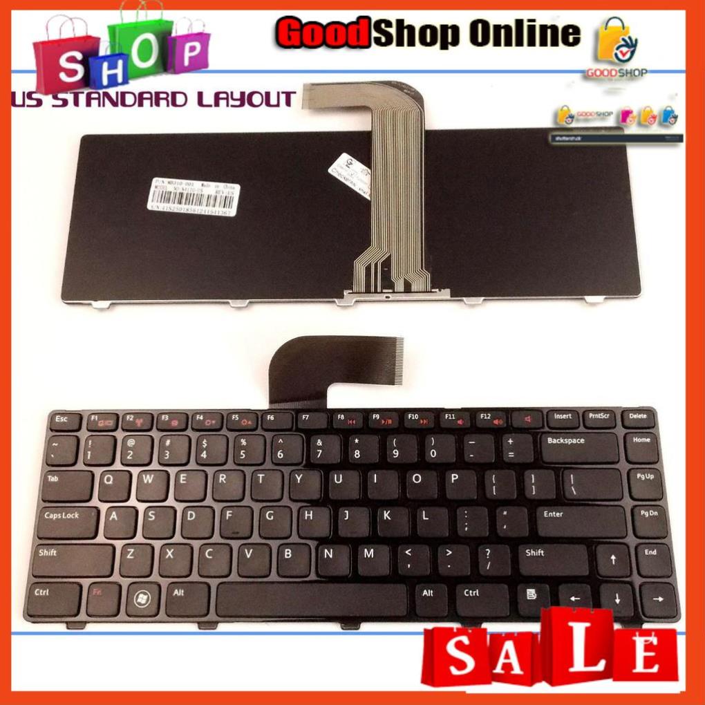 💖 BÀN PHÍM LAPTOP DELL N4110 4050 5050 4349 3520 4040 3460 V131 2420 /Vostro 3350 3450 3550 3555 1440 3460(KHÔNG ĐÈN)