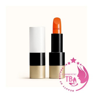 (cao cấp) (cao cấp) Son Rouge Hermès Satin Lipstick 33 - Orange Boîte