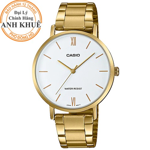 Đồng hồ nữ dây kim loại Casio Anh Khuê LTP-VT01G-7BUDF