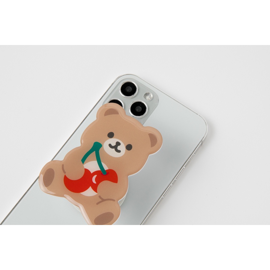 Giá Đỡ Điện Thoại Griptok ARTBOX Hàn Quốc Hình Gấu Bằng Acrylic