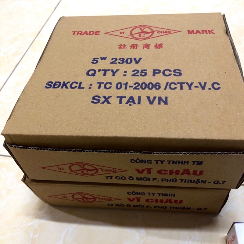 Bóng đèn sợi đốt 5w đui xoáy E27-230v-sản xuất tại Việt Nam | BigBuy360 - bigbuy360.vn