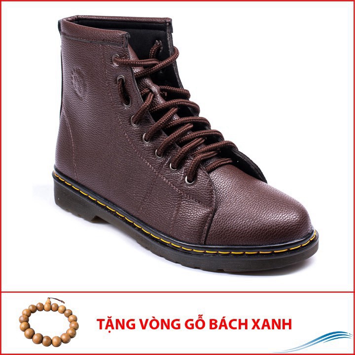 Giày Da Nam AROTI Boot Cổ Cao Chất Đẹp Cao Cấp,Đế Khâu Chắc Chắn Form Mạnh Mẽ,Cực Nam Tính Màu Nâu- Đủ size M89-N(GB)