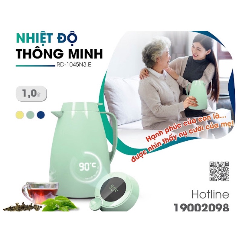 [CHÍNH HÃNG ]Phích cao cấp Rạng Đông 1045N3.E Bảo hành 2 năm