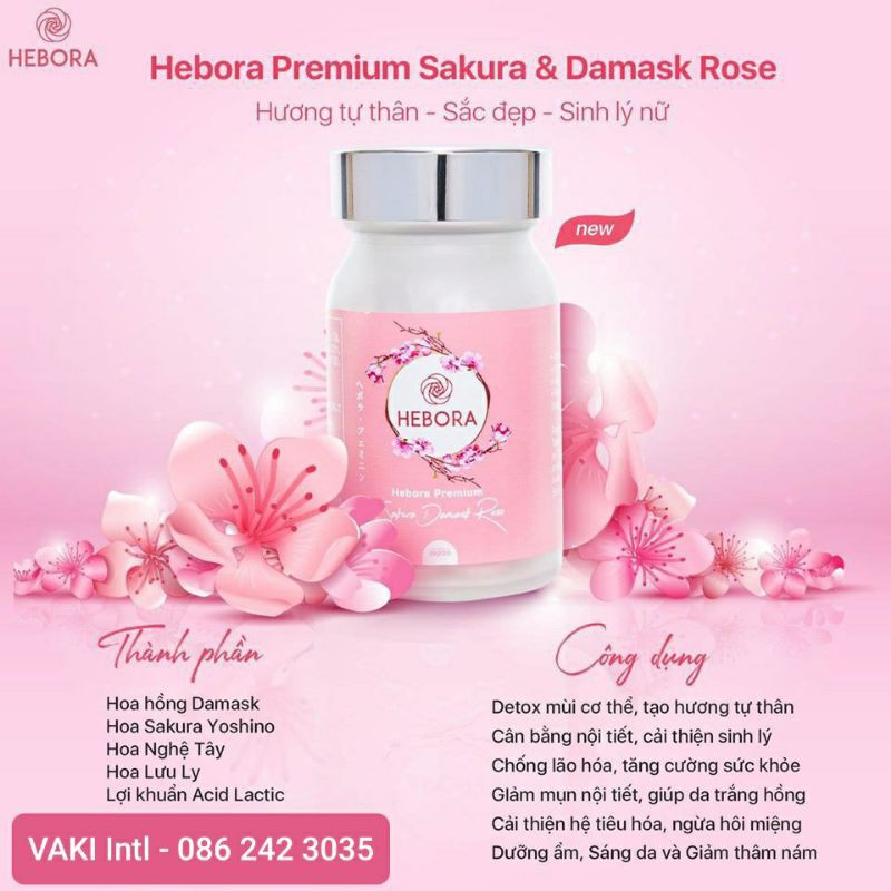 Viên Uống Thơm Tự Thân Hebora - Hàm Hương Nhật Bản | BigBuy360 - bigbuy360.vn