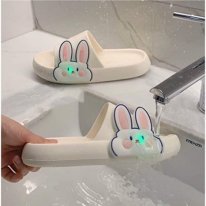 Dép quai ngang hình Thỏ & Gấu phát sáng