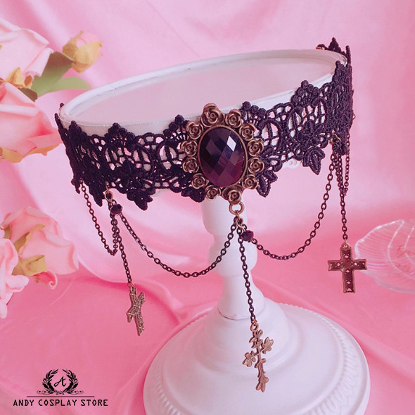 [CÓ SẴN] Vòng cổ choker ren thánh giá