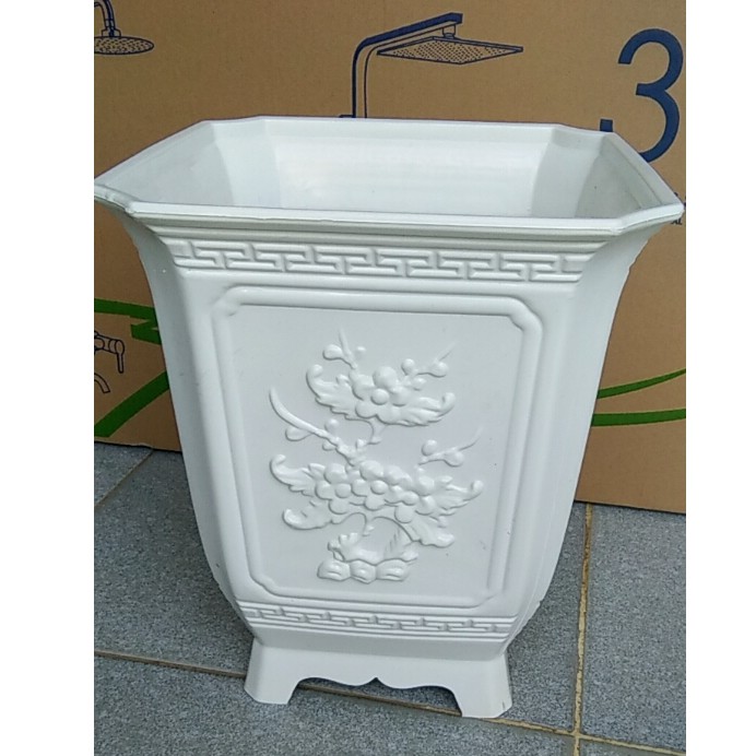 Chậu trồng cây tứ quý, chậu vuông