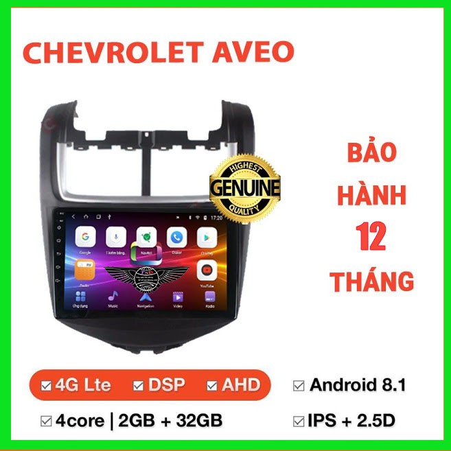 Màn Hình Android Cho Xe Chevrolet Aveo