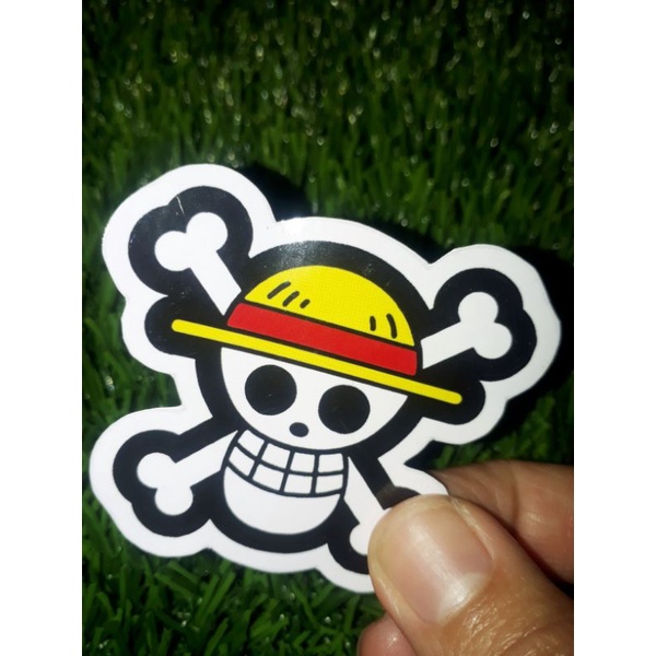Sticker dán tường hình LOGO các nhân vật trong phim hoạt hình One PIECE