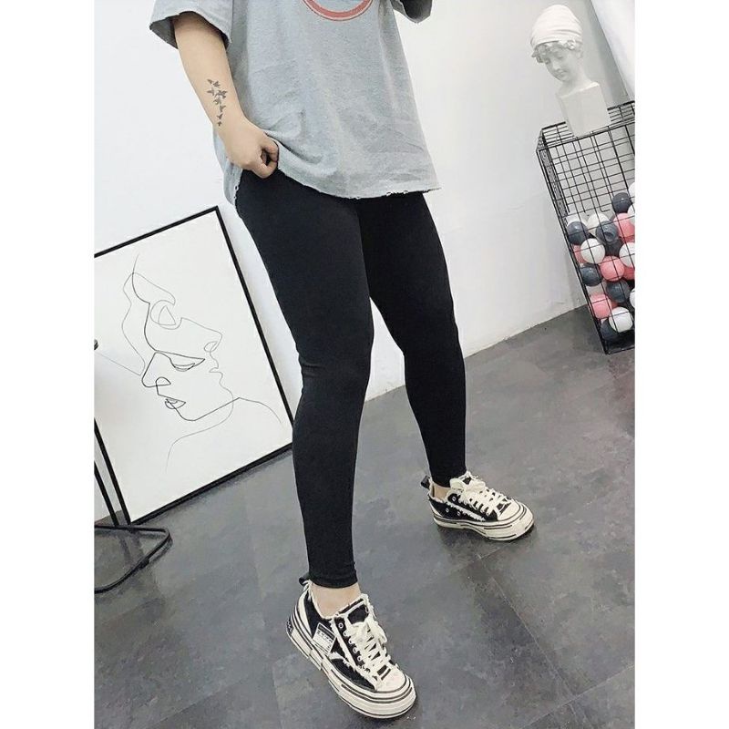 sale sốc: quần legging siêu co giãn như hình