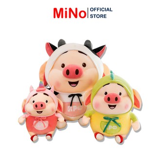 Gấu Bông Heo Biến Hình Bộ 3 Đáng Yêu Cao Cấp MINO