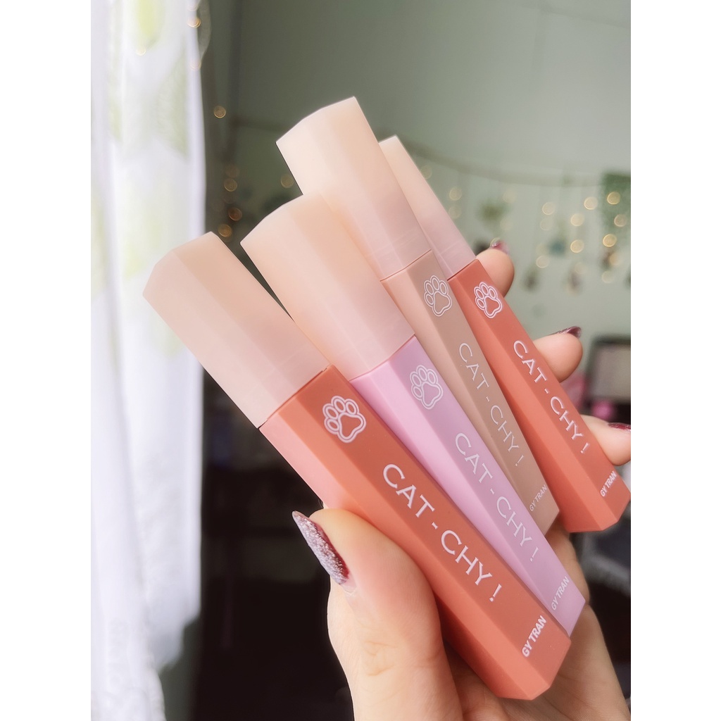Son kem thiên nhiên Cat-Chy chất son mịn chuẩn mịn đáng yêu