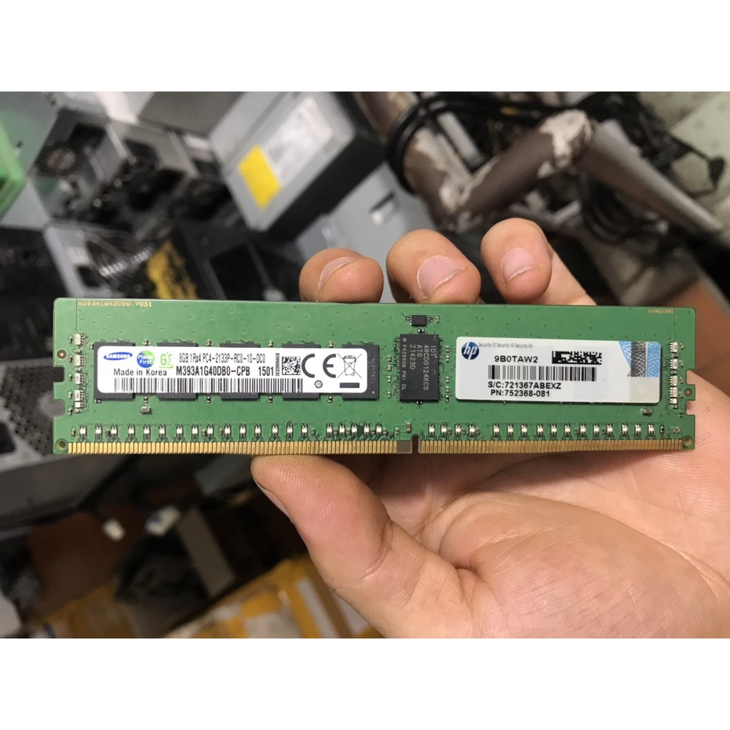 ram cho máy tính bàn ecc reg Samsung MICRON  ddr4 8gb 2133 17000 bus pc4 decktop PC RDIMM Registered,cpu e5300