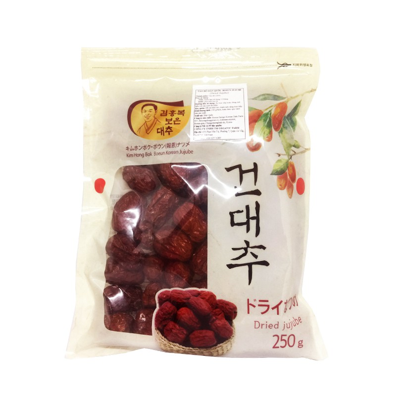 Táo đỏ Hàn Quốc Boeun Jujube 250g