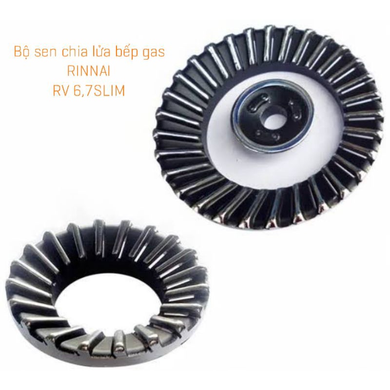 Sen chia lửa bếp gas rinnai 6,7slim.