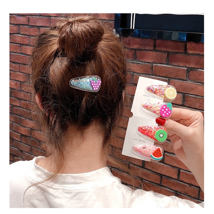 Set 5 Kẹp Tóc Hoa Quả Siêu Cute dễ thương cho bé gái -anhsonnd18