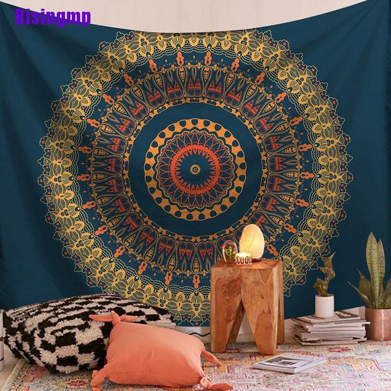 MANDALA Thảm Treo Tường Trang Trí Phong Cách Bohemian
