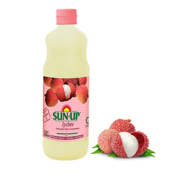 Nước Trái Cây Sun-Up vị Vải chai 850ml. Hàng Công ty có sẳn, giao hàng ngay