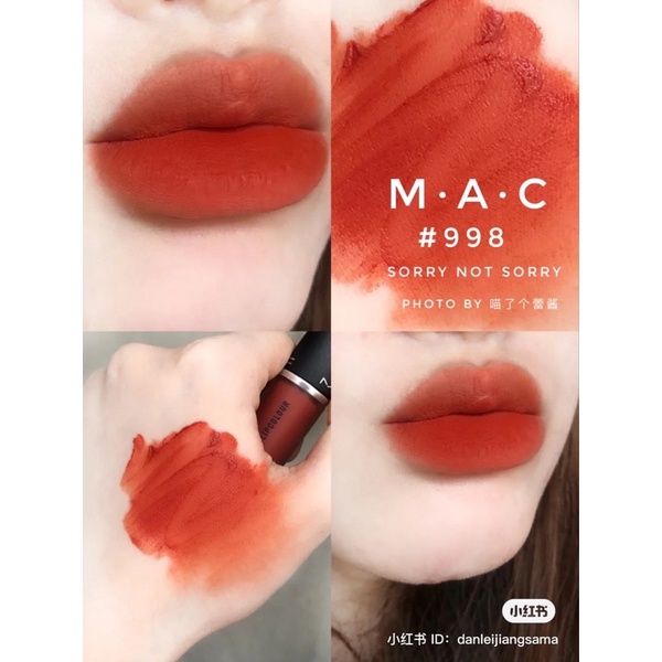 Son kem lì MAC Powder Kiss Liquid Lip Colour Marrakesh mere, devoted to chilli