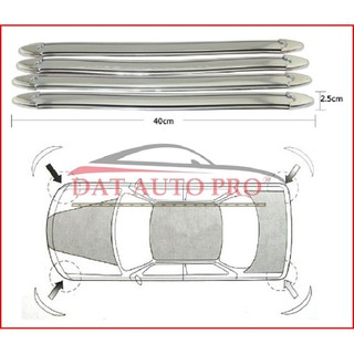 Bộ 4 miếng dán chống va đập ôto siêu dẻo.