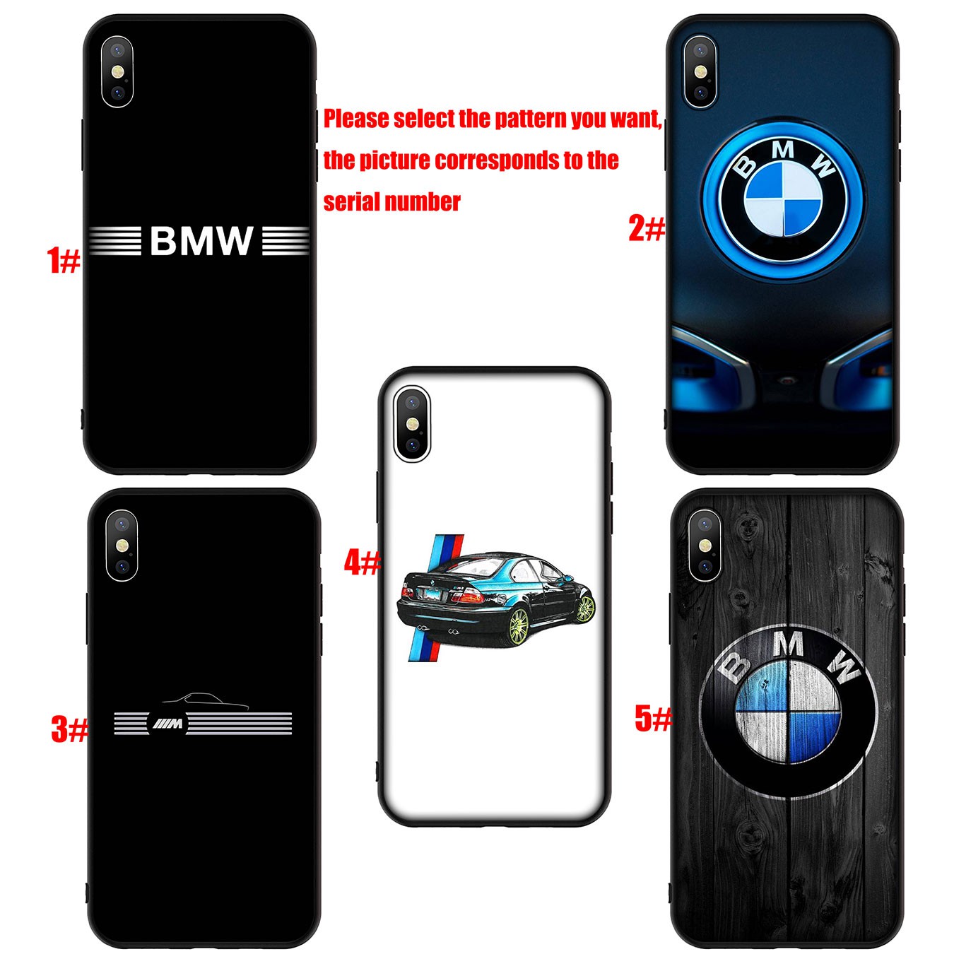 Ốp điện thoại silicon mềm hình logo xe hơi BMW M4 cho iPhone 12 Mini 11 Max Pro SE 2020 XR