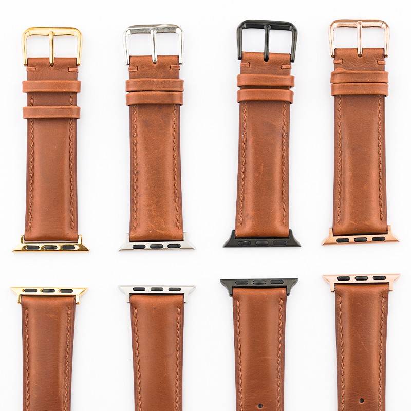Dây Đồng Hồ Da Khóa Bướm,Dây Da Đồng Hồ Thời Trang Apple Watch 14mm,16mm,18mm,20mm,22mm,24mm, mã PL333732.
