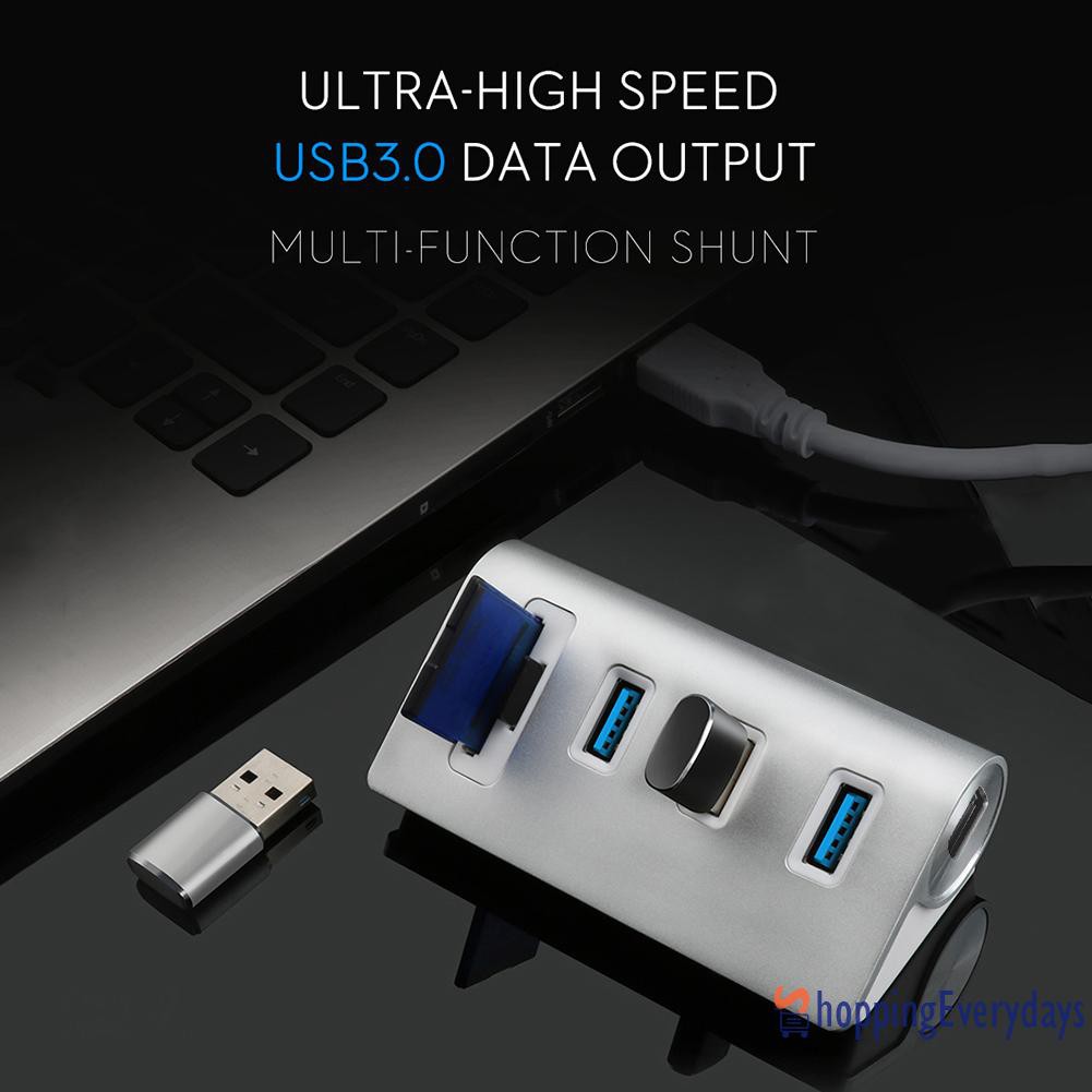 Thiết Bị Chuyển Đổi Sv Rocketek Hub-3Pc2 3 Cổng Usb 3.0 Hub Cho Macbook