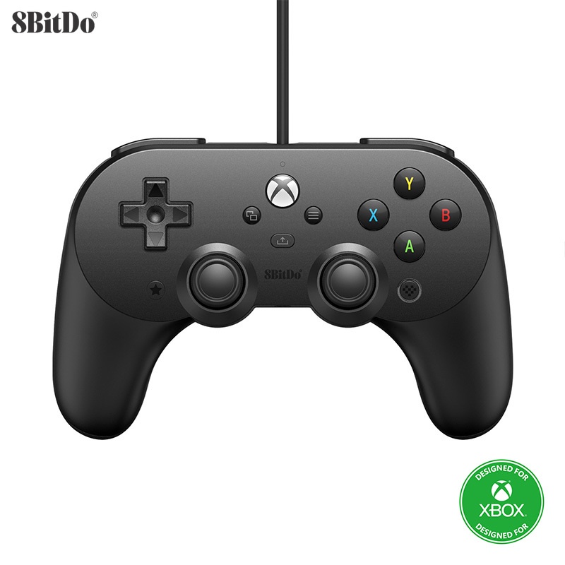 Tay cầm chơi game 8BitDo Pro 2 có dây dành cho Xbox Series X, Xbox Series S, Xbox One & Windows 10,11
