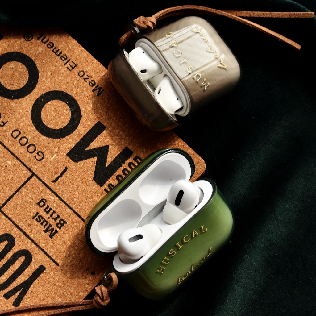 Vỏ Bảo Vệ Hộp Sạc Tai Nghe compatible AirPods 3rd) 2021 Curcompatible AirPods3 Curise 3Rds compatible AirPods2gen Ốp