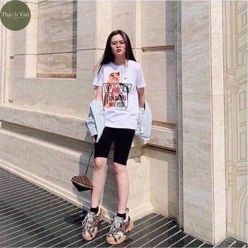 [XẢ KHO - GIÁ SỐC] Quần short biker thun nữ F21 chuẩn xịn, quần thun lửng nữ đẹp, co giacn thoải mái (HÌNH THẬT) | BigBuy360 - bigbuy360.vn