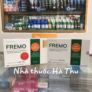 Viên uống FREMO - hỗ trợ giảm mỡ máu