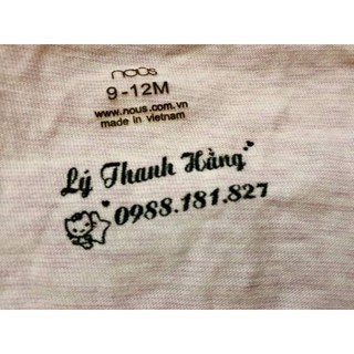DẤU IN TÊN CHO BÉ