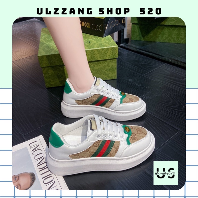 Giầy thể thao nữ GG thời trang kiểu Hàn Quốc hiện đại trẻ trung êm chân nhẹ nhàng Ulzzangshop520