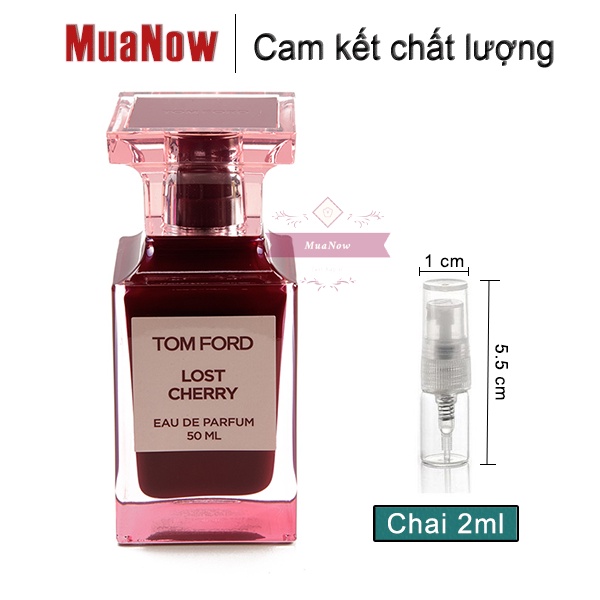 [Mẫu thử mini] Nước hoa Tom Ford Lost Cherry (Hương quả anh đào lộng lẫy, quyến rũ) | Thế Giới Skin Care