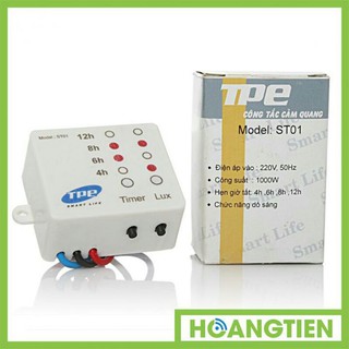 CÔNG TẮC CẢM ỨNG ÁNH SÁNG TPE ST01