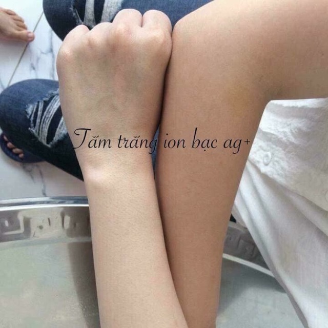 Tắm trắng ion bạc
