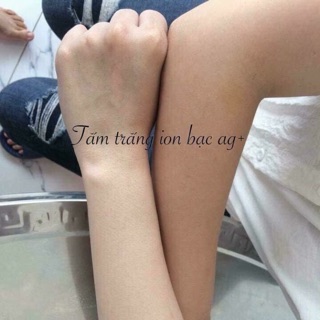 Tắm trắng ion bạc