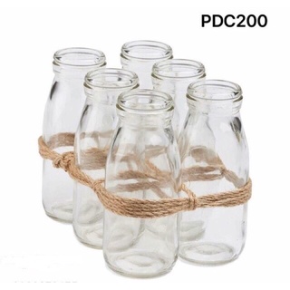 Chai thuỷ tinh 200ml nắp thiếc