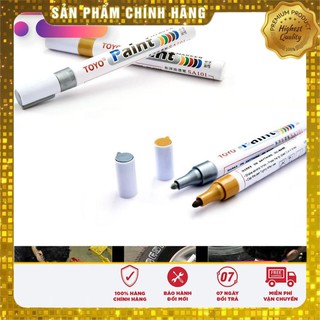 Bút Sơn Toyo Paint Marker - Trang Trí, Vẽ Ký Hiệu Lốp ôtô, Xe Máy, Xe Đạp/ Vẽ Bề Mặt Gỗ, Kim Loại, Nhôm, Kính...