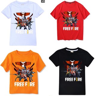 Áo thun trẻ em Free Fire mẫu mới cực hot đủ size hình in đẹp