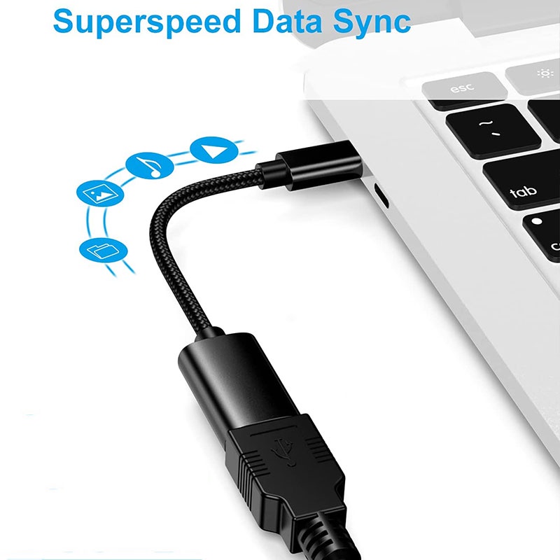 Đầu Chuyển Đổi USB Type C Sang USB 2.0 16cm Chuyên Dụng Chất Lượng Cao