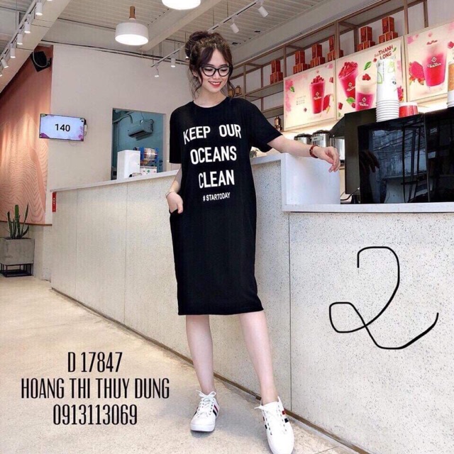 Đầm dáng suông nữ tính